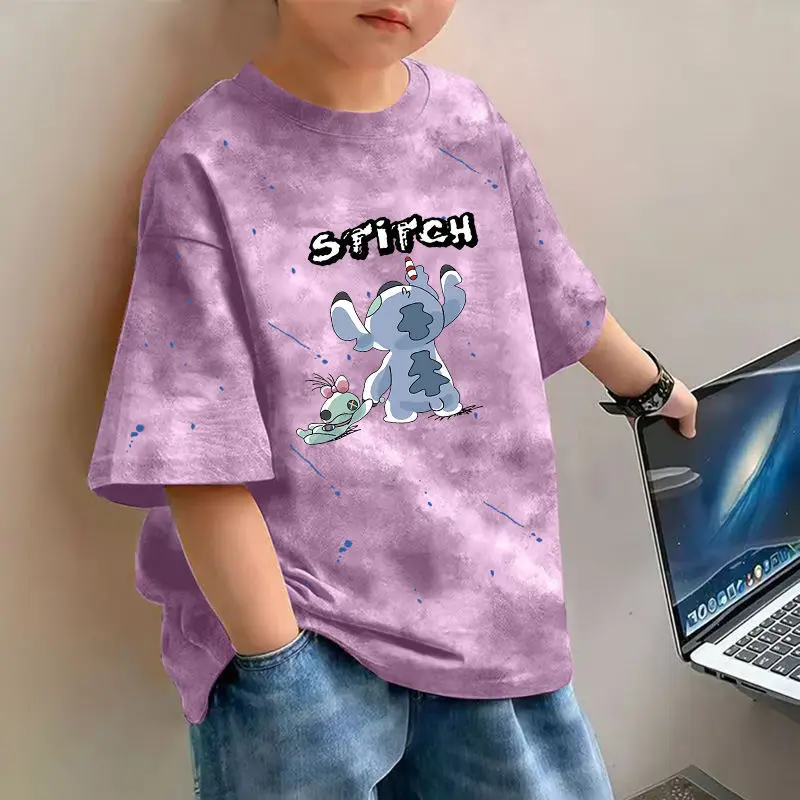 Boys Cotton Printed T-Shirt Spring Design Loose Fit - Image 24