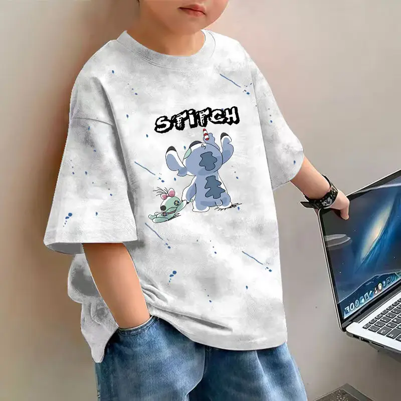 Boys Cotton Printed T-Shirt Spring Design Loose Fit - Image 21