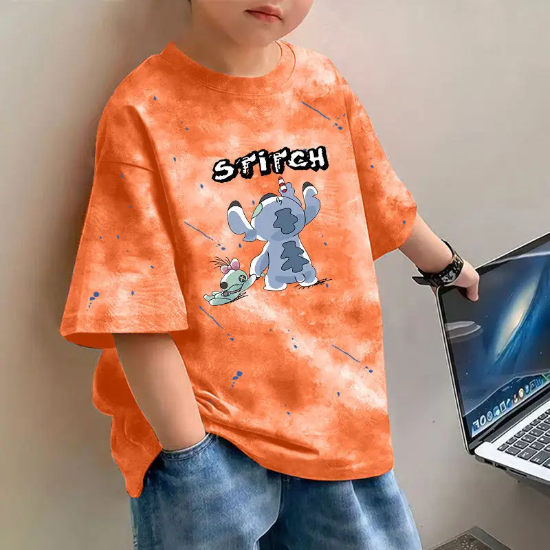 Boys Cotton Printed T-Shirt Spring Design Loose Fit - Image 23