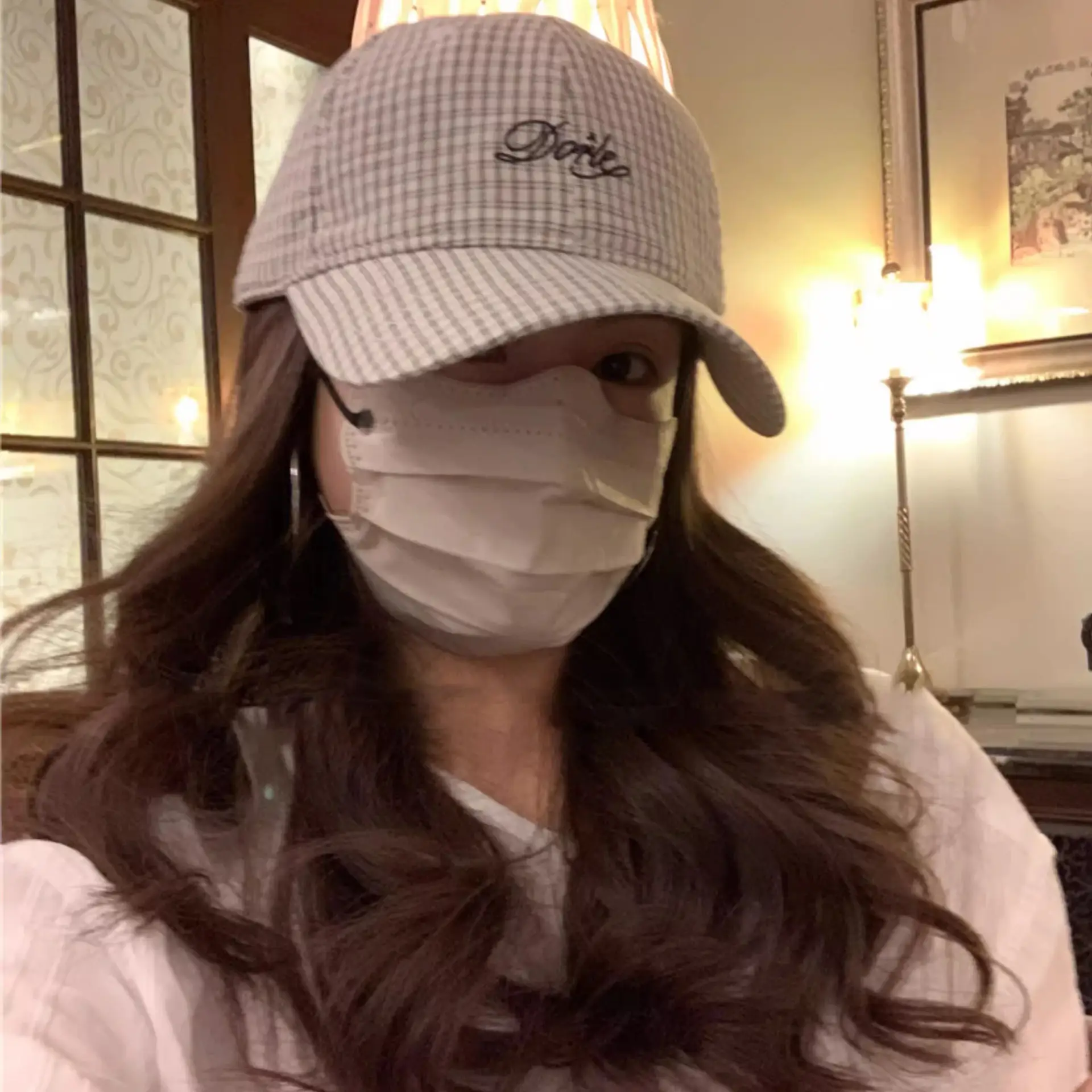 Korean Style Duckbill Cap for Women Summer Autumn Large Head Circumference Letter Embroidery Baseball Cap Sun Protection Hat — feature 29