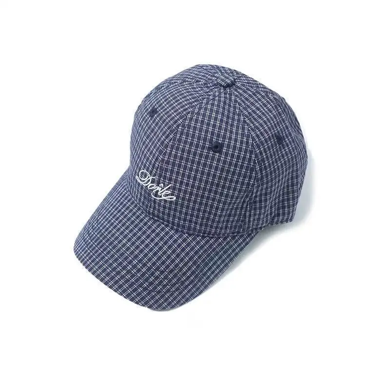 Korean Style Duckbill Cap for Women Summer Autumn Large Head Circumference Letter Embroidery Baseball Cap Sun Protection Hat - Image 4