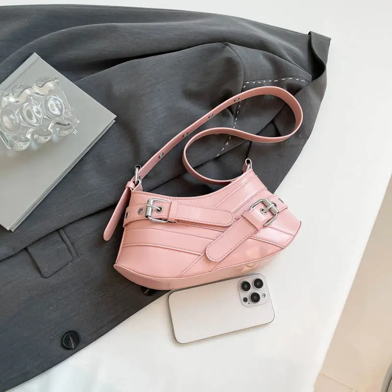 Brown Leather Square Handbag for Women 2025 - Image 8