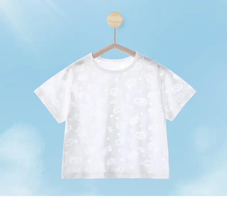 Boys & Girls Summer T-Shirts Breathable Air Conditioned — feature 8