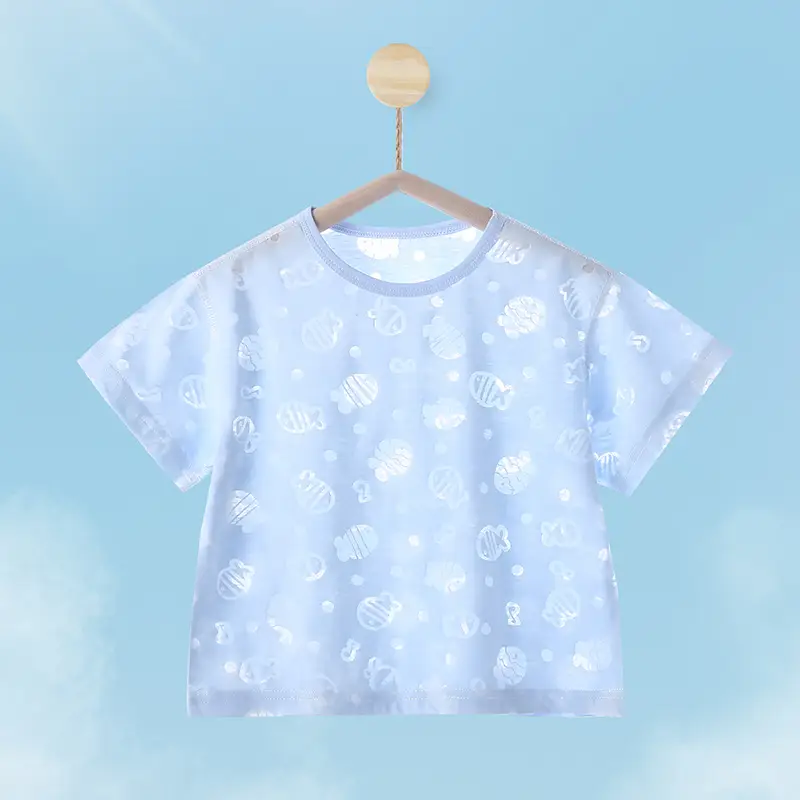 Boys & Girls Summer T-Shirts Breathable Air Conditioned