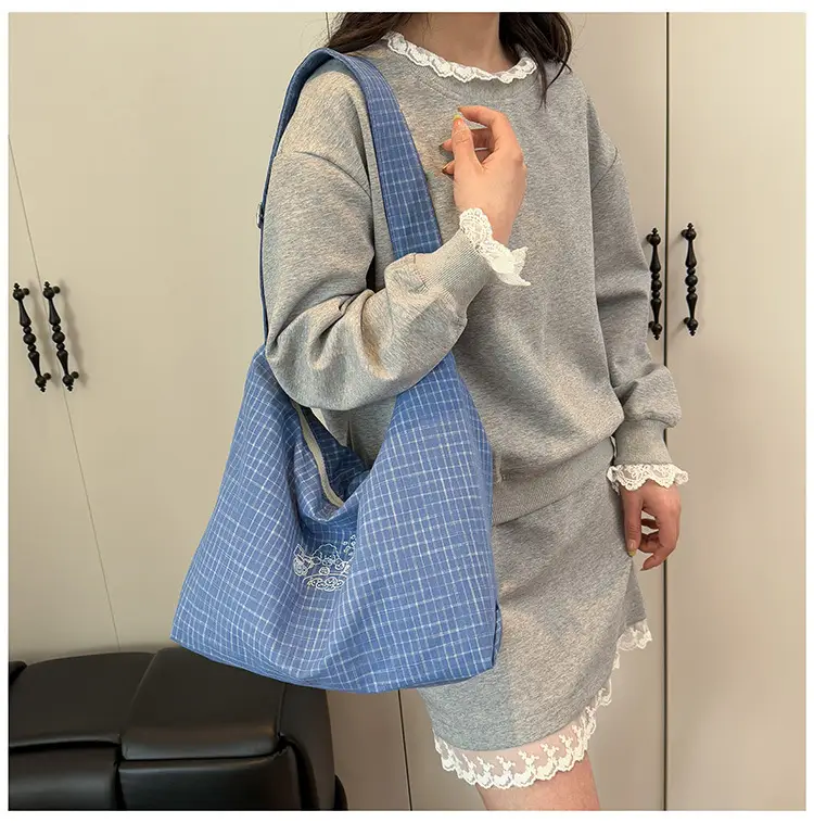 Yellow Checkered Crossbody Bag for Women 2025 — feature 12