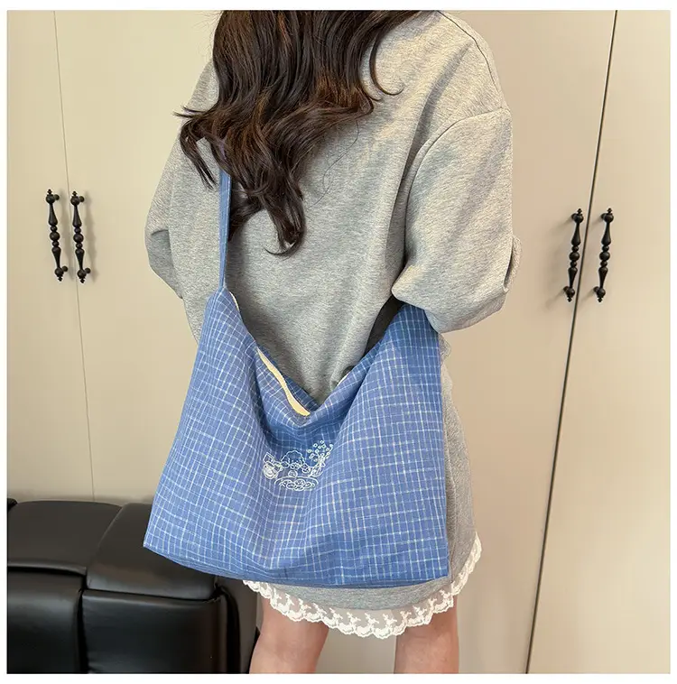 Yellow Checkered Crossbody Bag for Women 2025 — feature 18