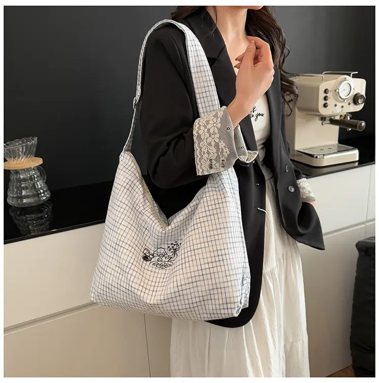 Yellow Checkered Crossbody Bag for Women 2025 — feature 19