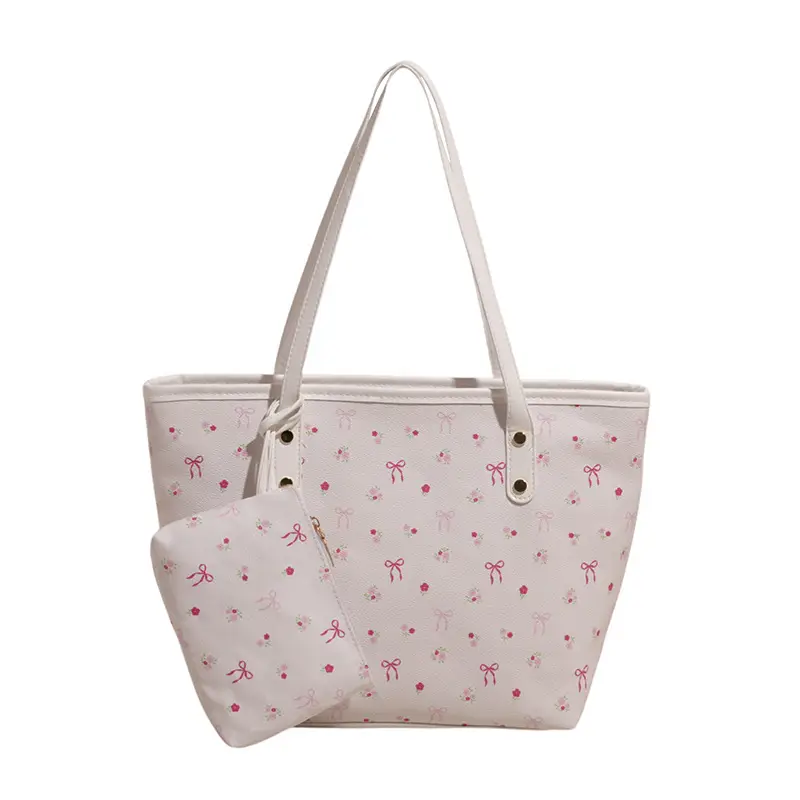 Women Pink Flamingo Large Tote Bag Shoulder Bag - Image 8