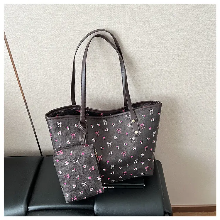 Women Pink Flamingo Large Tote Bag Shoulder Bag — feature 22