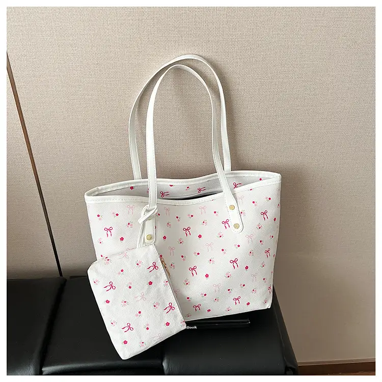 Women Pink Flamingo Large Tote Bag Shoulder Bag — feature 23