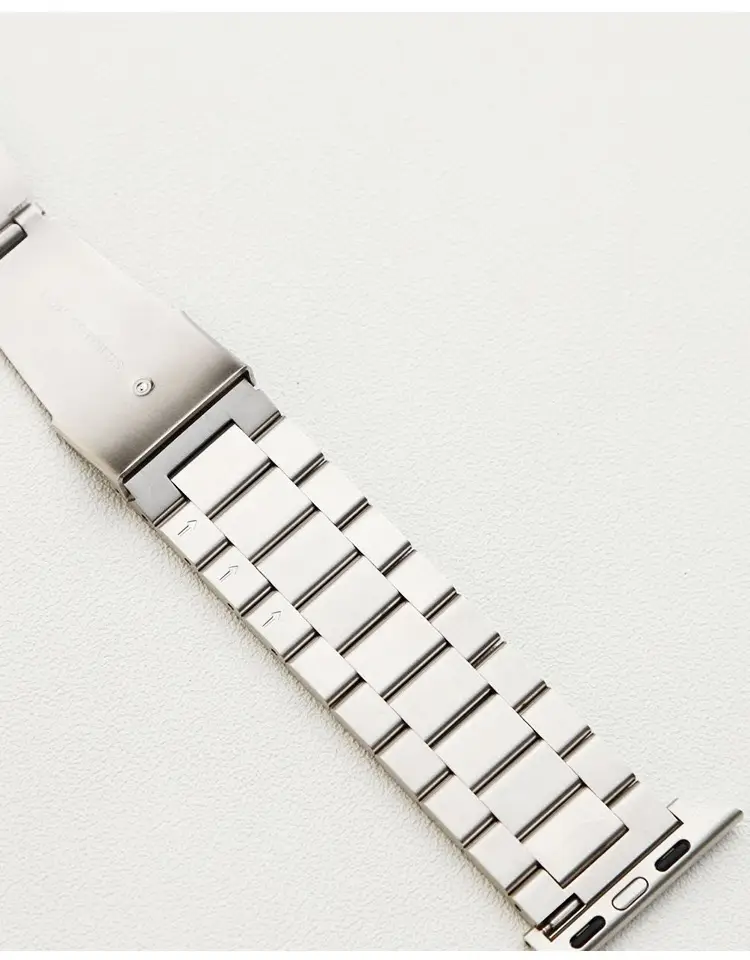 Applicable applewatch Strap Stainless Steel iwatchs10 Apple Watch ultra Solid Metal Watch Band — feature 13