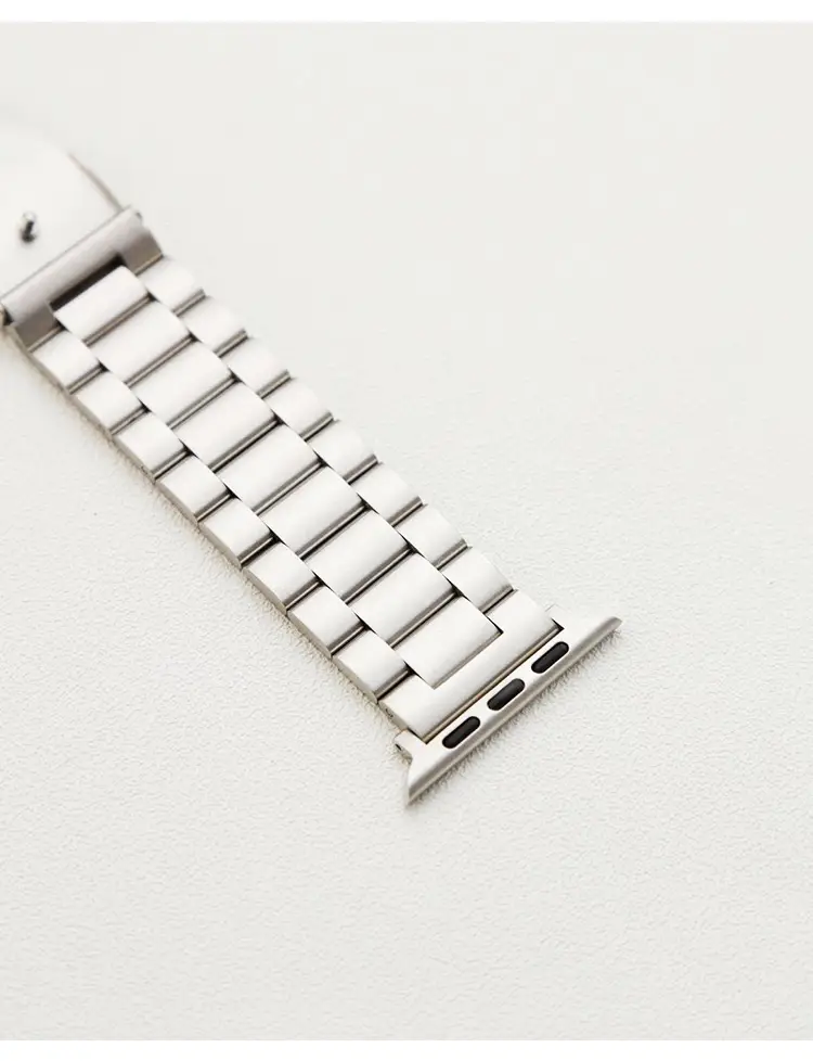 Applicable applewatch Strap Stainless Steel iwatchs10 Apple Watch ultra Solid Metal Watch Band — feature 14