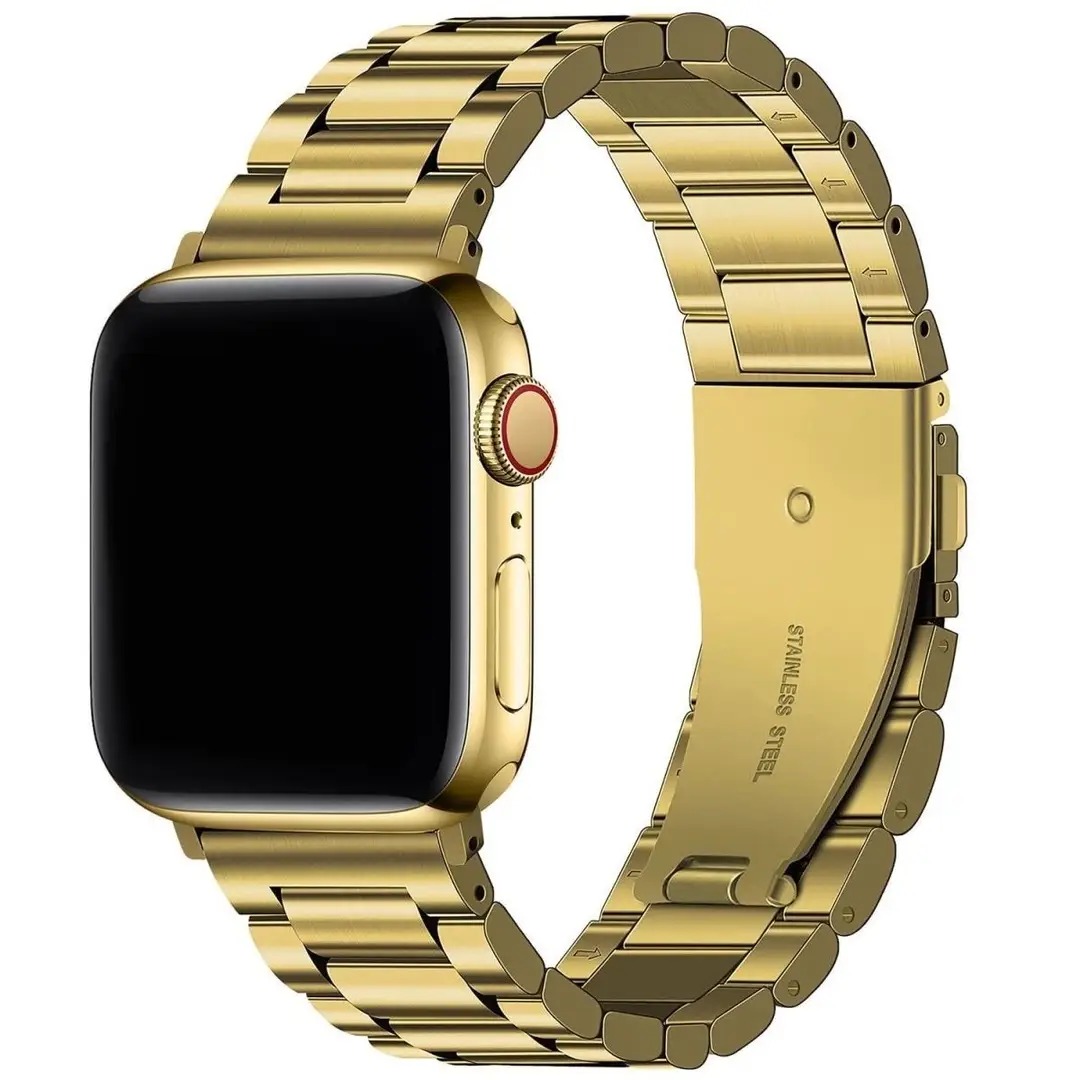 Applicable applewatch Strap Stainless Steel iwatchs10 Apple Watch ultra Solid Metal Watch Band — feature 19
