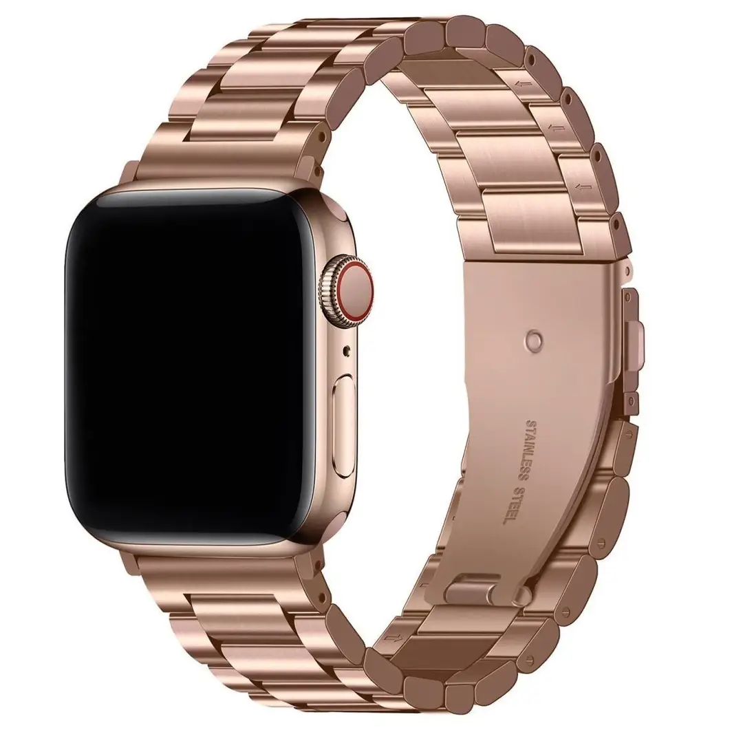 Applicable applewatch Strap Stainless Steel iwatchs10 Apple Watch ultra Solid Metal Watch Band — feature 20