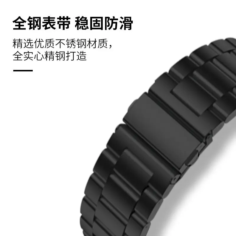 Applicable applewatch Strap Stainless Steel iwatchs10 Apple Watch ultra Solid Metal Watch Band — feature 8