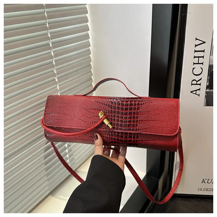 White Embossed Crossbody Bag for Women 2025 Summer — feature 20