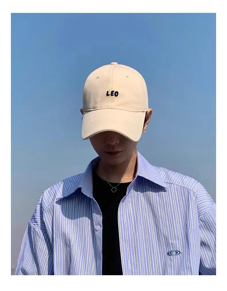 Women Embroidered Baseball Cap Wide Brim Face Slimming - Image 15