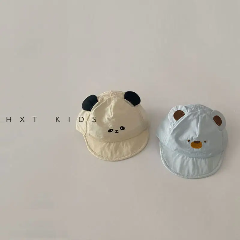 Newborn Bear Sun Hat 0-3M Baby Cap - Image 6