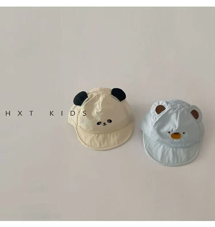 Newborn Bear Sun Hat 0-3M Baby Cap β feature 3