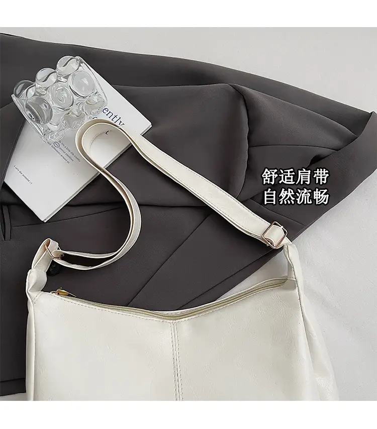 Red Leather Tote Bag for Women Summer Commute — feature 6