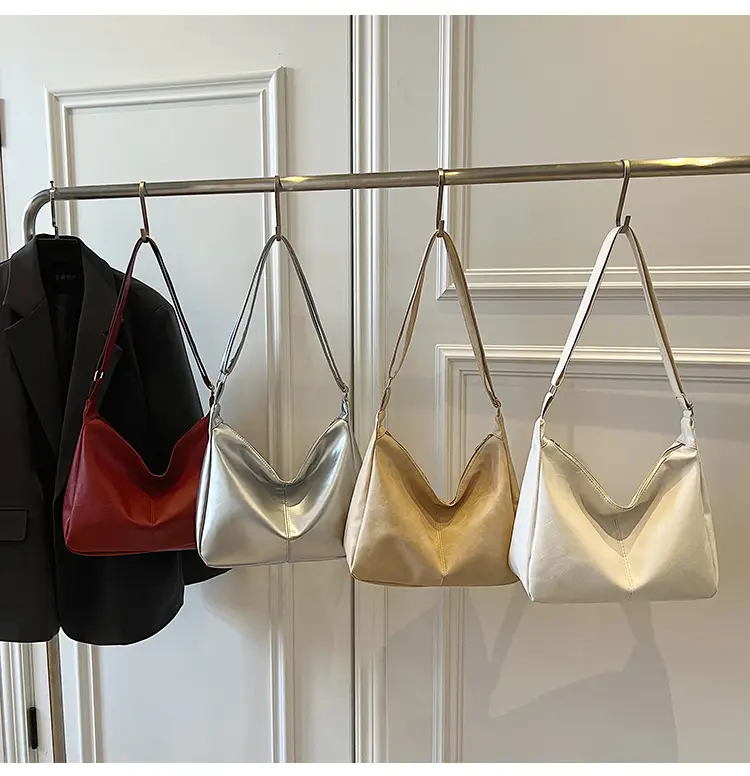 Red Leather Tote Bag for Women Summer Commute — feature 8