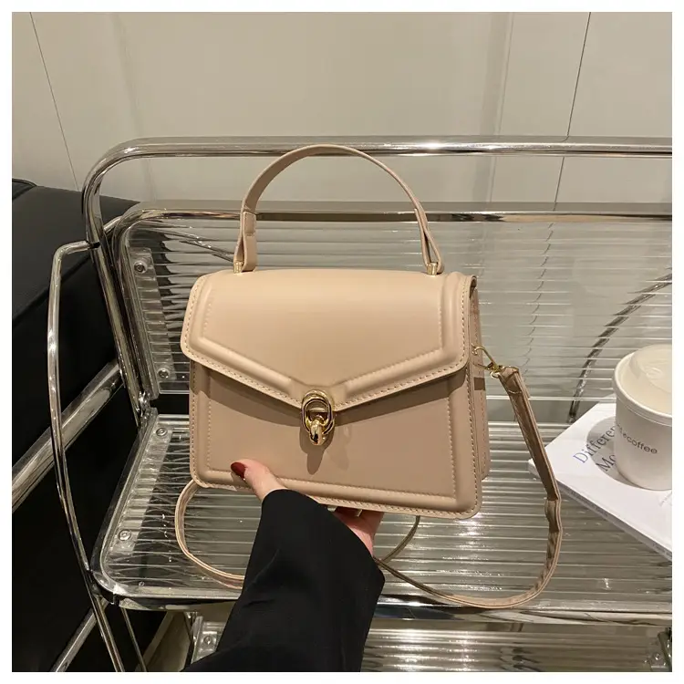 Women's Yellow Leather Shoulder Bag with Long Strap — feature 20