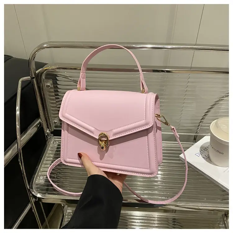 Women's Yellow Leather Shoulder Bag with Long Strap — feature 22