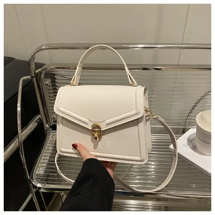 Women's Yellow Leather Shoulder Bag with Long Strap — feature 23