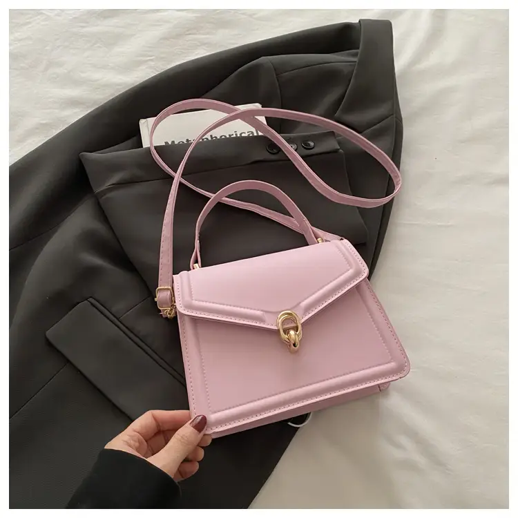 Women's Yellow Leather Shoulder Bag with Long Strap — feature 25