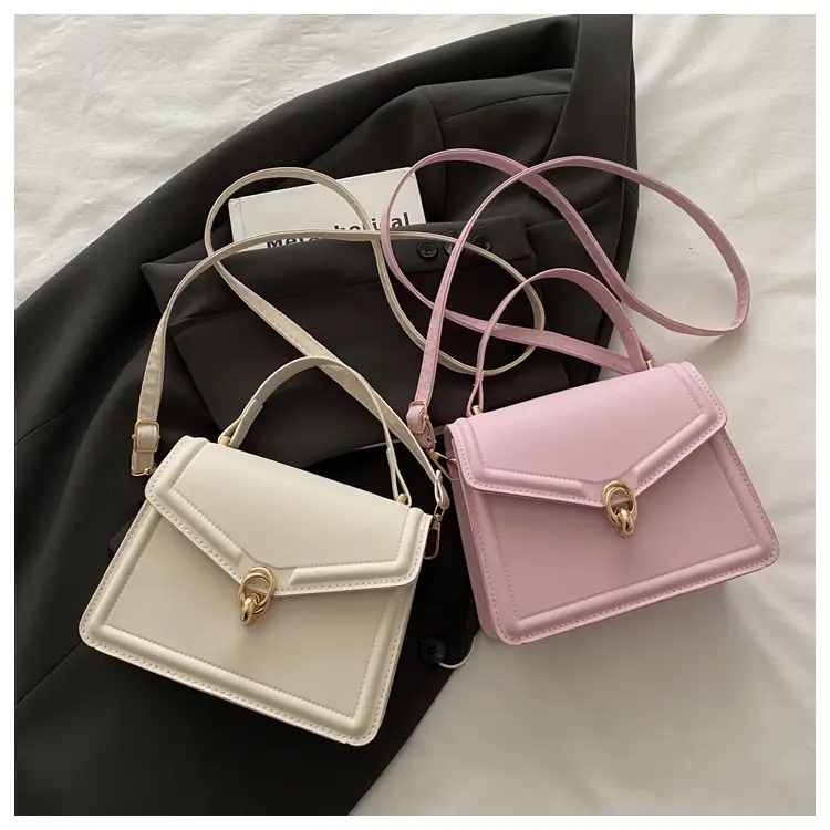 Women's Yellow Leather Shoulder Bag with Long Strap — feature 30