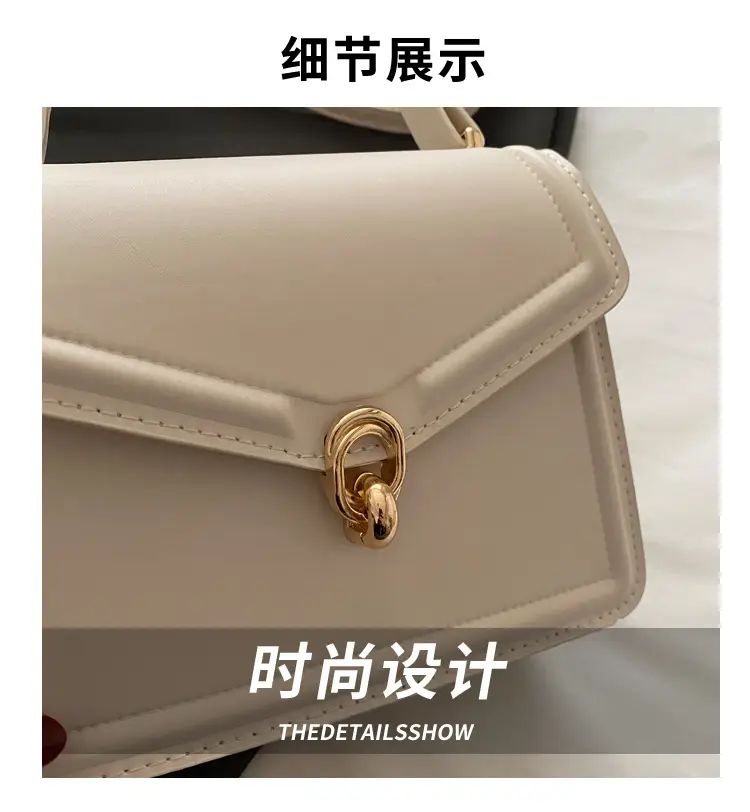 Women's Yellow Leather Shoulder Bag with Long Strap — feature 4