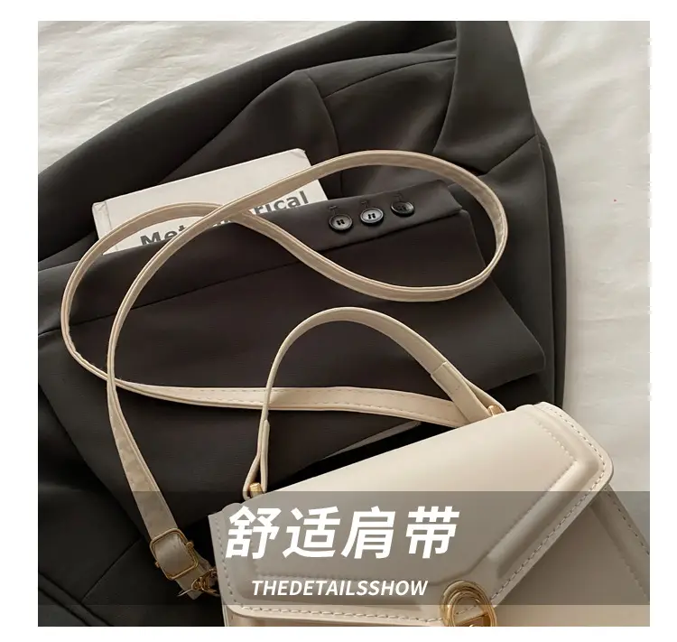 Women's Yellow Leather Shoulder Bag with Long Strap — feature 5