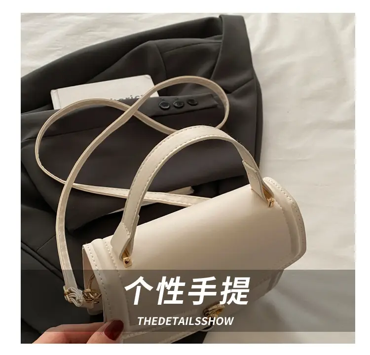Women's Yellow Leather Shoulder Bag with Long Strap — feature 6