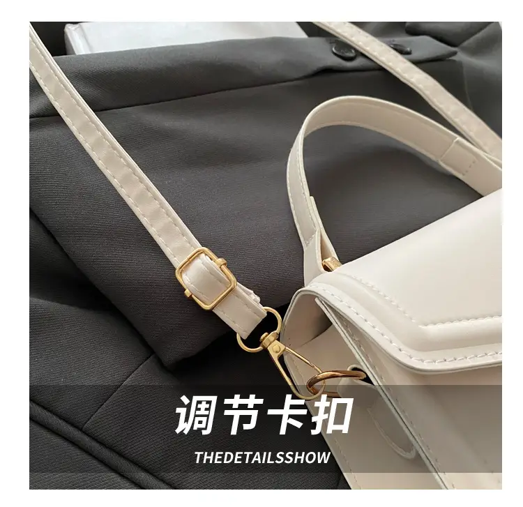Women's Yellow Leather Shoulder Bag with Long Strap — feature 7
