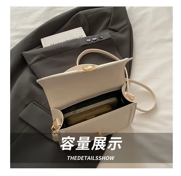 Women's Yellow Leather Shoulder Bag with Long Strap — feature 8