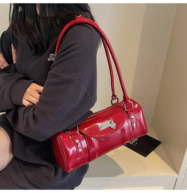 2025 Black Leather Shoulder Bag for Women — feature 14