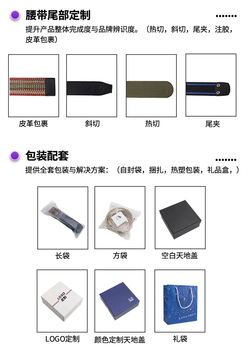 Tactical Black Canvas Belt with Buckle Card Color — feature 7