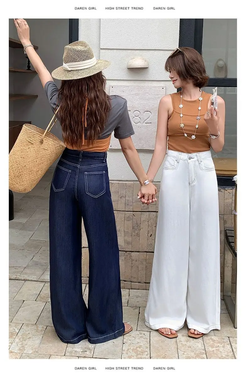 Vintage Wide Leg Jeans Dark Blue 2026 — feature 25