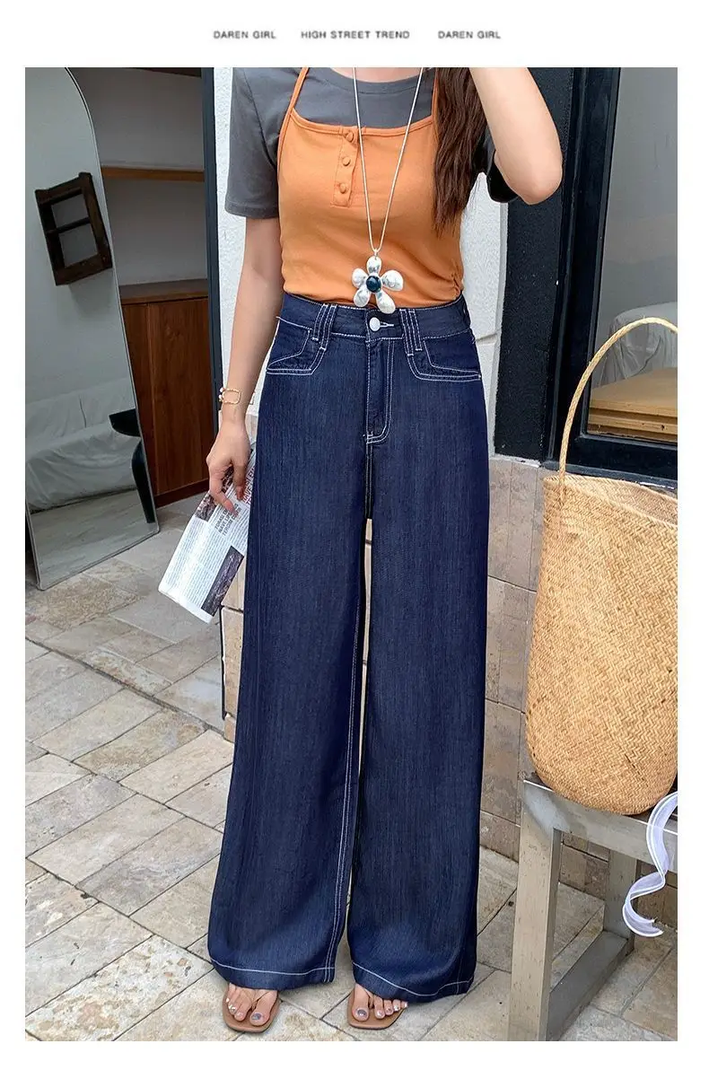 Vintage Wide Leg Jeans Dark Blue 2026 — feature 27