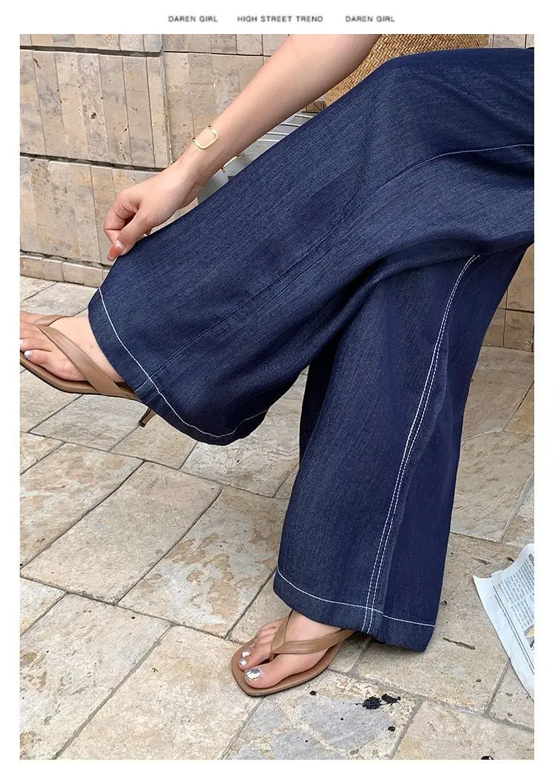 Vintage Wide Leg Jeans Dark Blue 2026 — feature 28