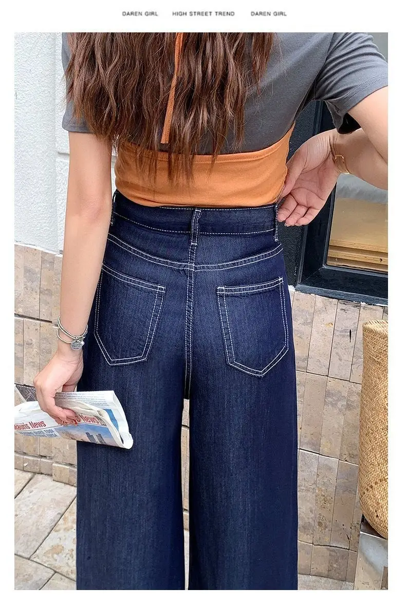 Vintage Wide Leg Jeans Dark Blue 2026 — feature 29