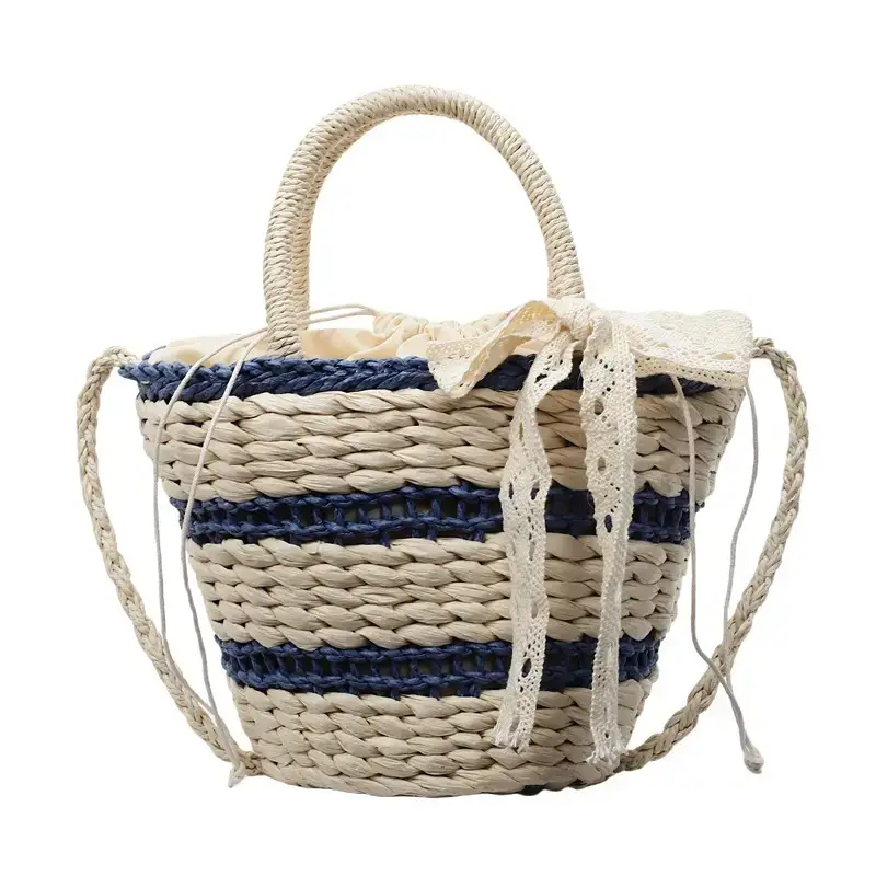 Women's Straw Woven Crossbody Bag Niche Summer Design