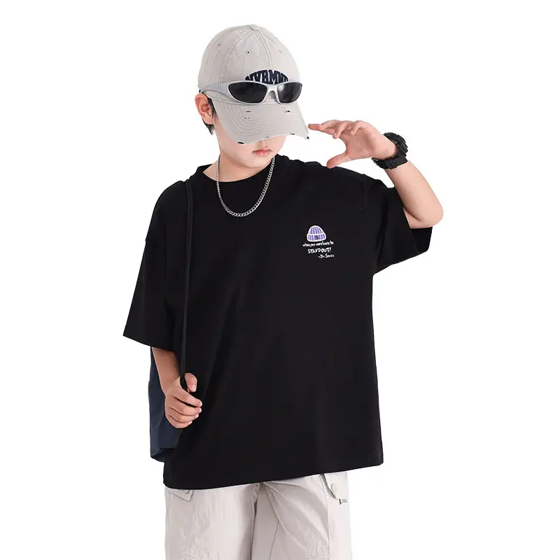 Boys Blue Graffiti T-Shirt 2026 Kids Summer - Image 8