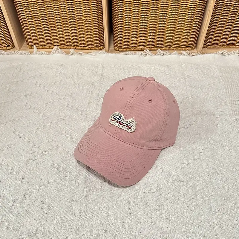 Women Baseball Cap with Letter Embroidery White - Image 6
