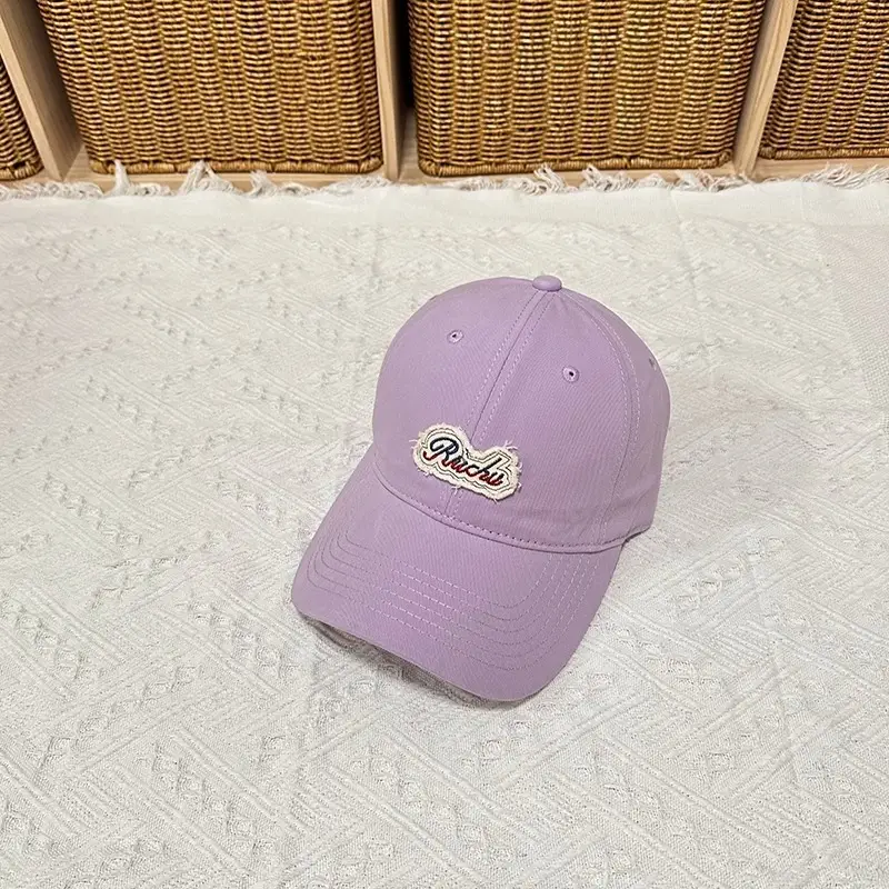Women Baseball Cap with Letter Embroidery White - Image 7
