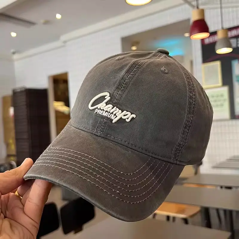 American Retro Baseball Cap with Large Head Circumference