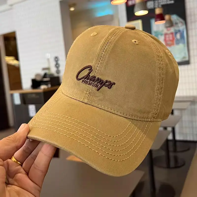 American Retro Baseball Cap with Large Head Circumference