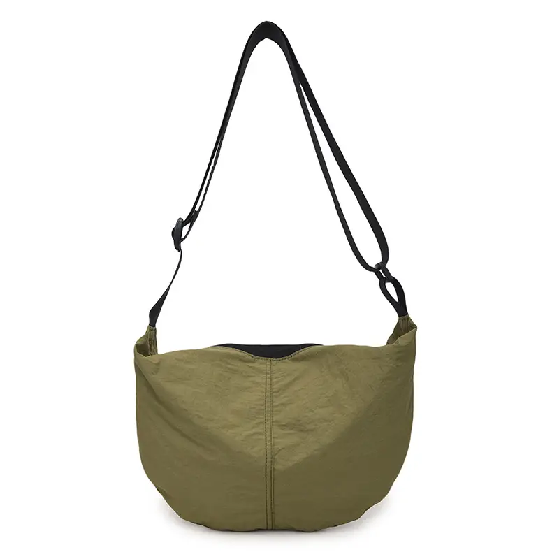 Olive Green Japanese Style Crossbody Bag for Women - Image 5