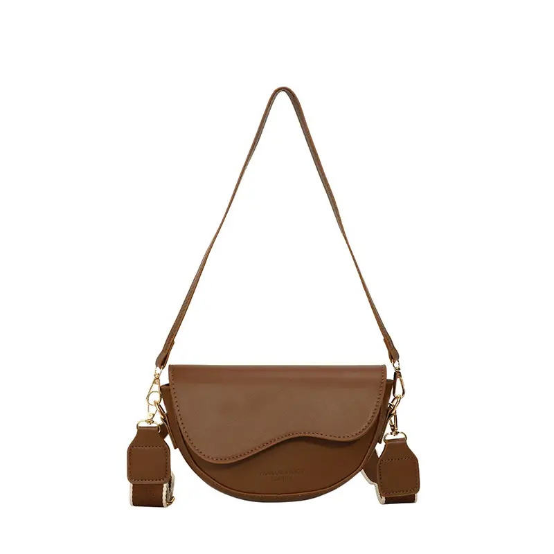 Women's Crossbody Bag Tan Leather 2025 Summer - Image 9