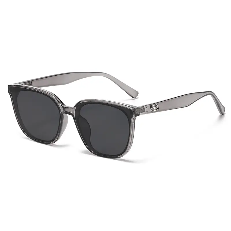 Women Anti-UV Concave Sunglasses Black - Image 2